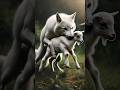 Mother’s Love vs Wolf | AI Goat Video | Viral Shorts #youtubeshorts #ai #cow #animals #shorts