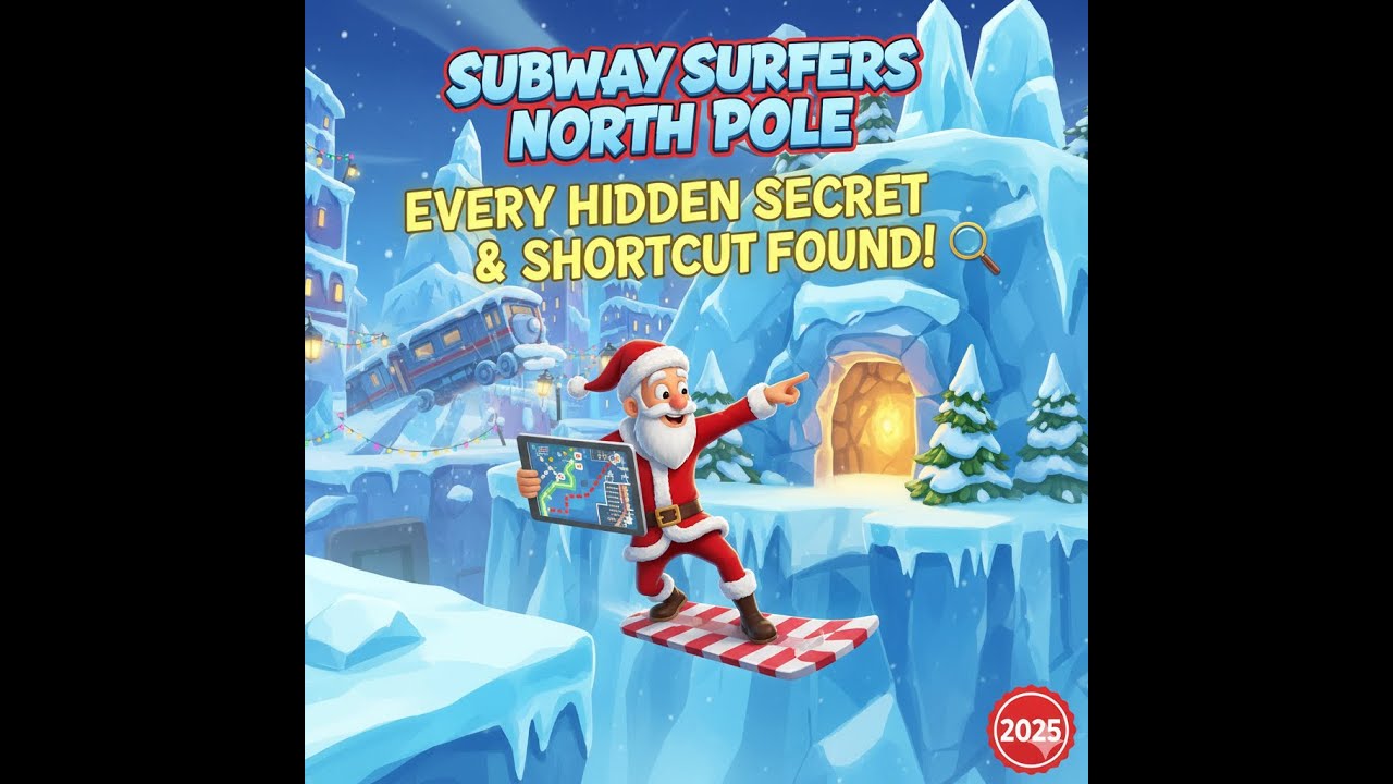 Subway Surfers North Pole: Every Hidden Secret & Shortcut Found! 