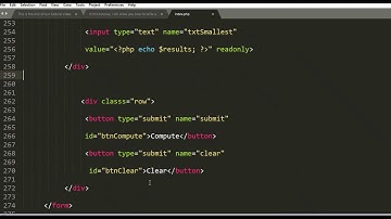 Finding the Smallest Number in PHP
