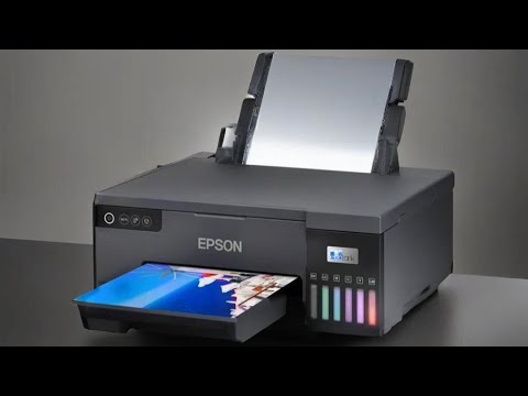 Epson L8050 РАСПАКОВКА ПРИНТЕРА. Обзор. Настройка. Печать фото и документов. Фотопринтер EPSON L8050