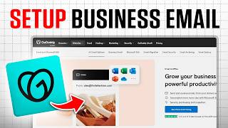 How To Setup Business Email With GoDaddy | Full Guide