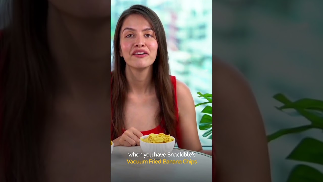 Healthy Vacuum Fried Banana Chips