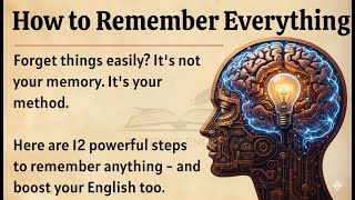 Famous How to Remember Everything - Boost Your Memory || Graded Reader || Improve Your English ✅️ Wealth