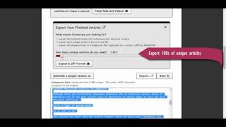 Spin Rewriter | Best Online Article Spinner | 1 min. Article Rewriting