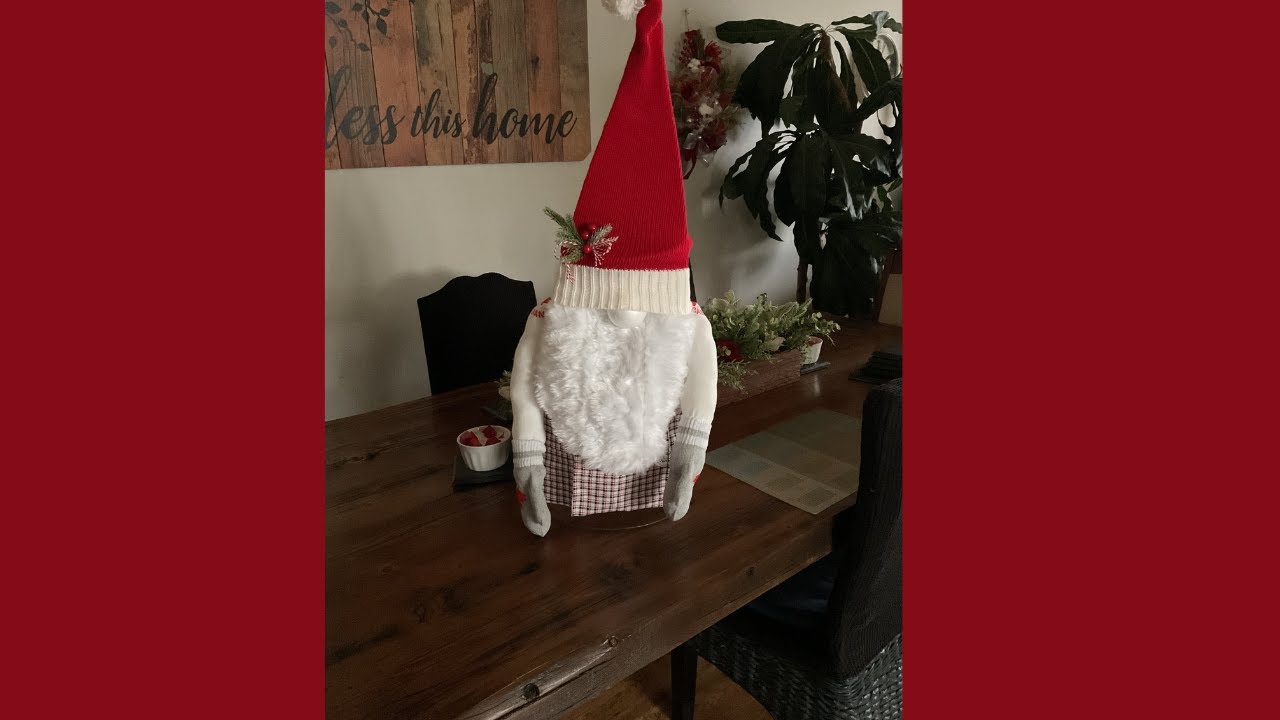 Tomato Cage Gnome  I think the hard way