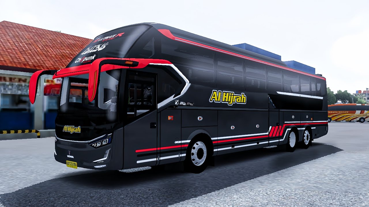 SHARE LIVERY AL HIJRAH CHAPUNK || MOD SR3 SCANIA K410IB CHEAPMOD