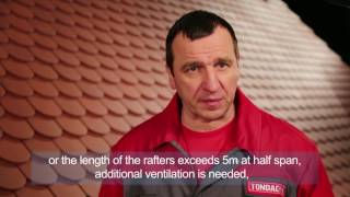Tondach ventilacija krova - detaljno uputstvo