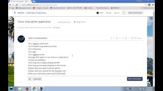 How to make admin application? (SA-MP)
