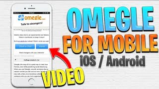How to use Omegle on android and ios screenshot 4