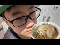My son's First Time at Ramen Jiro