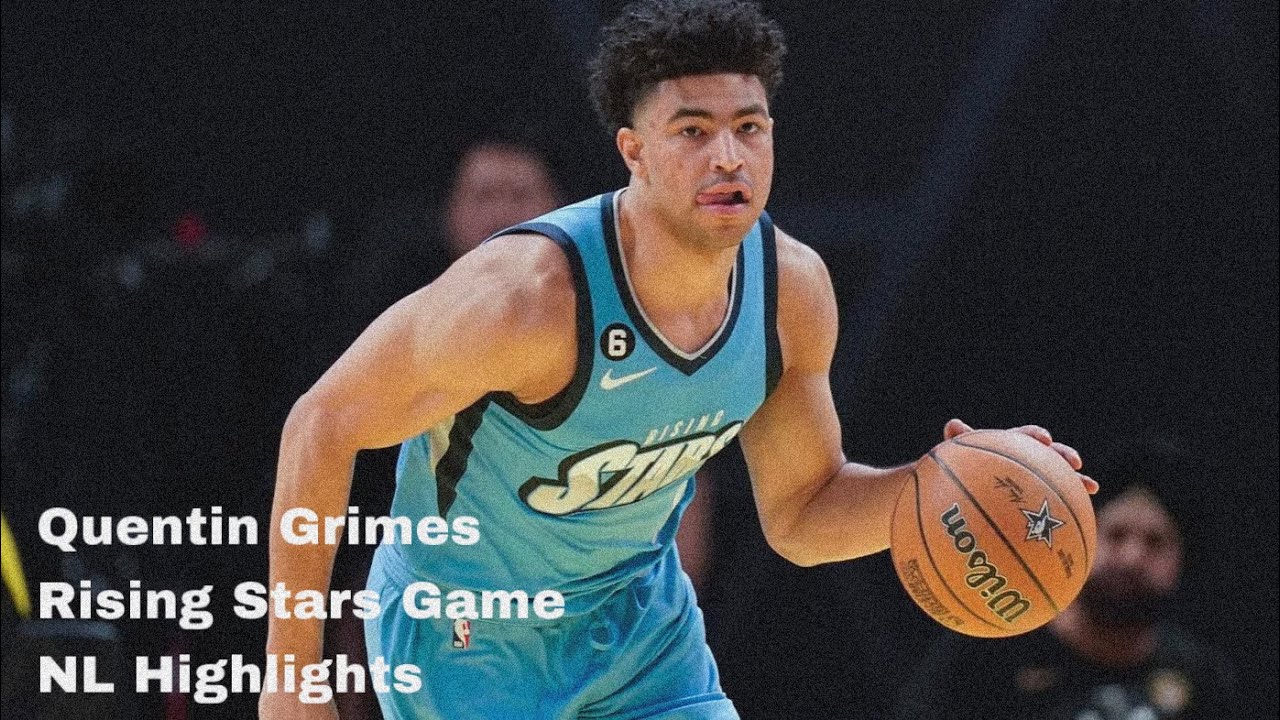 Quentin Grimes Rising Stars Game Highlights February 18th 2023 NL