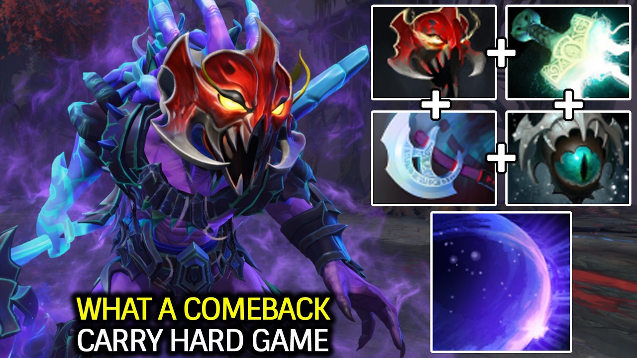 Comeback is Real – Faceless Void Carry Hard Game Dota 2