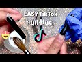 TRYING A VIRAL TIKTOK HACK FOR BEGINNERS | NAIL TUTORIAL