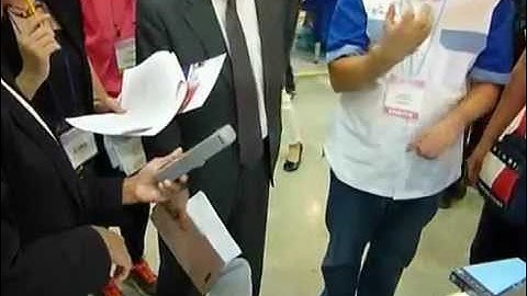 nano tio2 SmartCoat photocatalyst at Korea Exhibition - KIWIE 2012