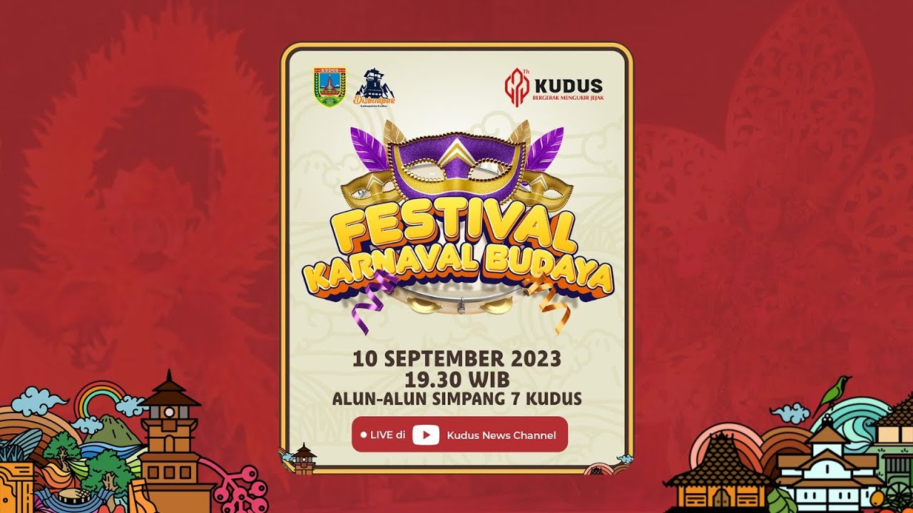 Festival Karnaval Budaya dalam Rangka Hari Jadi Kudus ke 474  |  Kudus, 10 September 2023