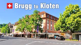 Spring in Switzerland 🌸 Brugg AG to Kloten • Swiss Road Trip 🇨🇭 [4K]