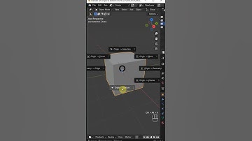 How to set origin to bottom in Blender #blender #cgian