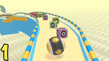 Action Balls - Gameplay Walkthrough Part 1 - All Max Levels 1-16 (Android, iOS)