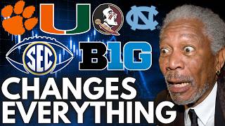 SURPRISING Conference Realignment UPDATE is GOOD NEWS for FSU Clemson Miami UNC & MORE!