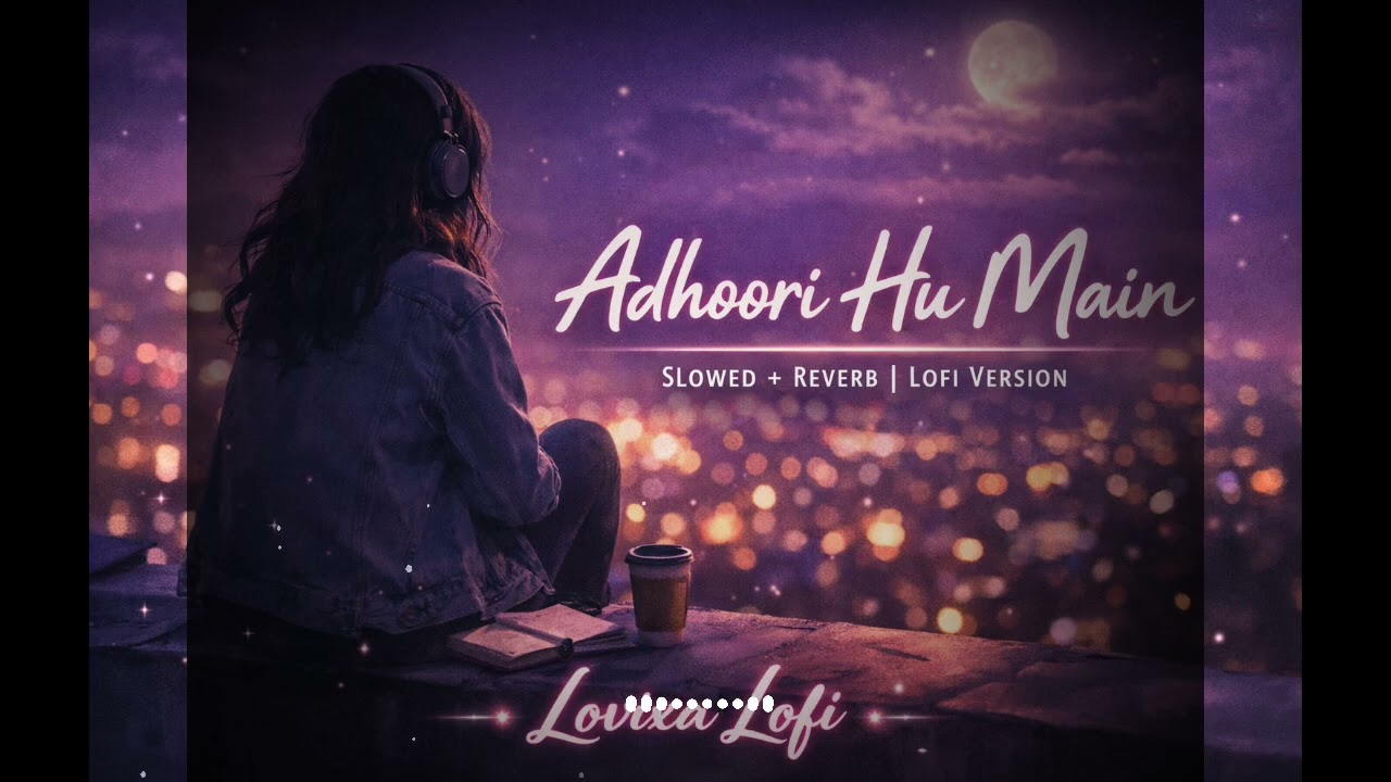 Adhoori Hu Main 💔 | Slowed + Reverb | Lofi Version | Late Night Feelings 🌙 | Lovixa Lofi