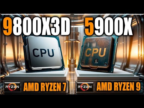 9800X3D vs 5900X