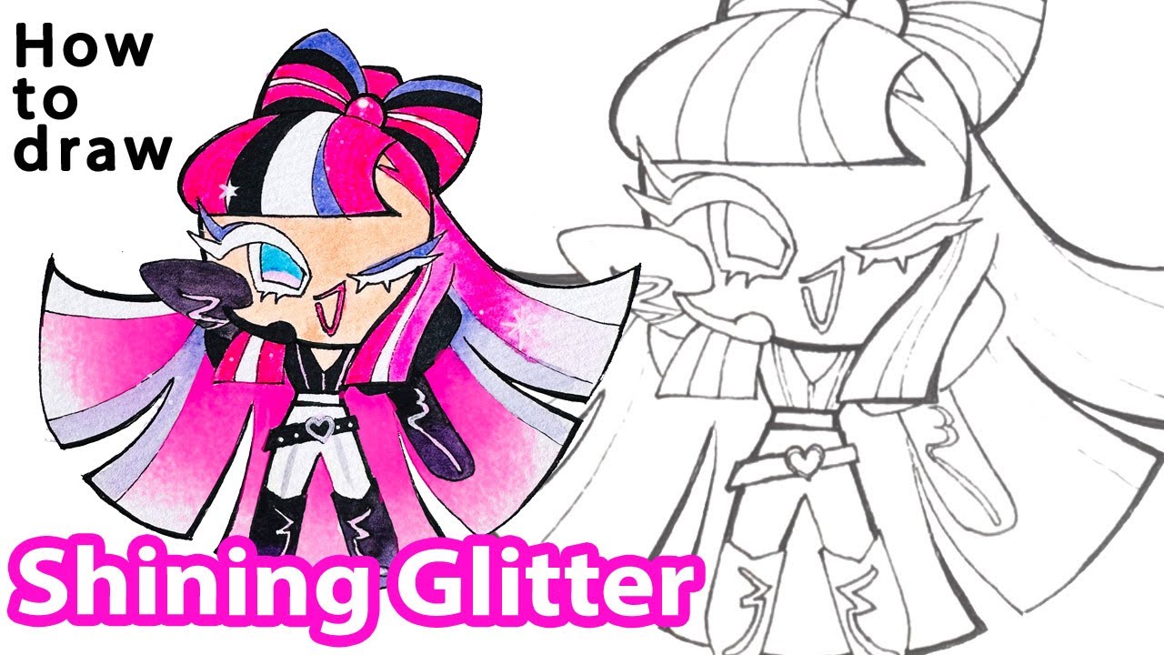 How to draw Shining Glitter | Cookie Run Kingdom - YouTube
