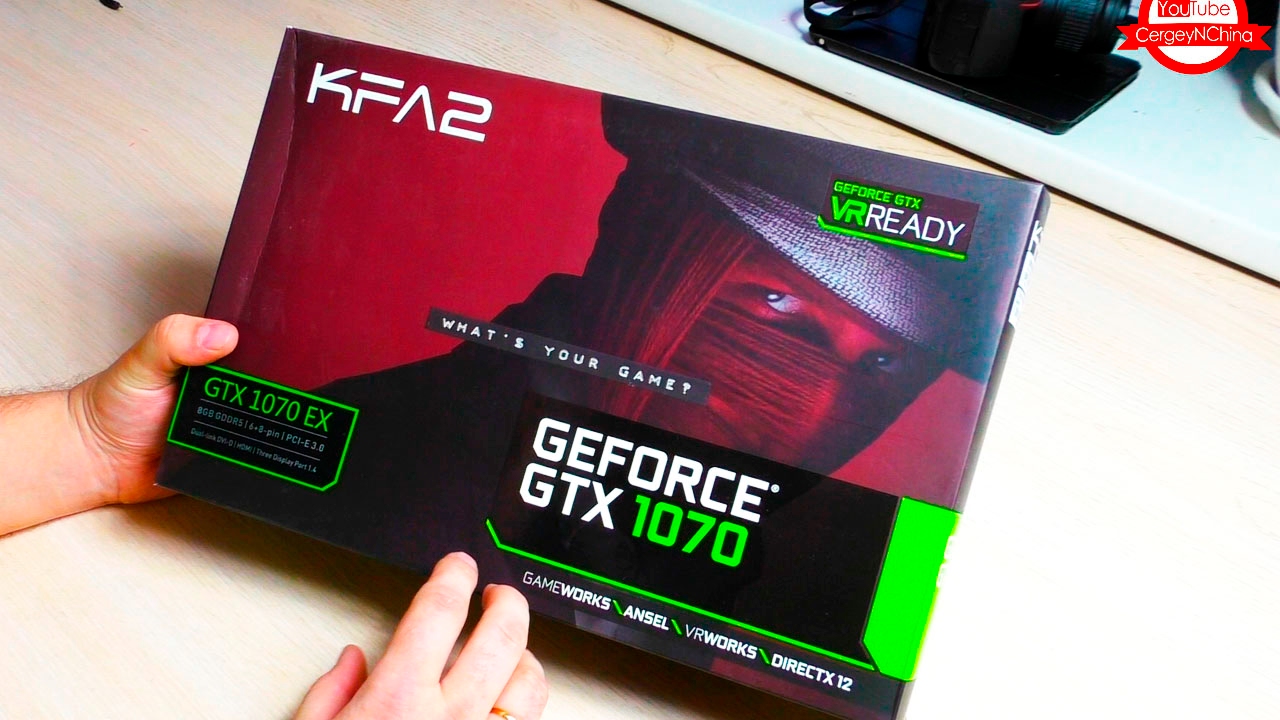KFA2 GTX 1070 EX из ComputerUniverse Вторая Посылка! И мелочёвка на 20к