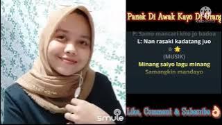 Karaoke Panek Di Awak Kayo Di Urang_Frans feat Fauzana (tanpa vocal cowok)