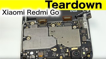 Xiaomi Redmi Go Teardown & Disassembly & Repair Video Guide