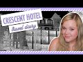 ONE NIGHT IN THE HAUNTED 1886 CRESCENT HOTEL | Travel Diary