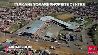 High-yielding Corner Retail Centre in Tsakane with National anchor tenants | ON AUCTION 11 JULY