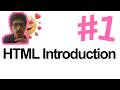 HTML Introduction in Urdu/Hindi | Complete Website Development Course for Beginners (Lecture 1)