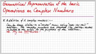 SM4A The Set of Complex Numbers