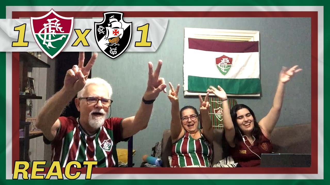FAMÍLIA TRICOLOR REAGE A 1 FLUMINENSE X 1 VASCO - SEMI CAMPEONATO CARIOCA 2026