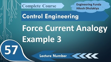 Force Current Analogy: Steps, Parameters, Differential Equation & Example 3