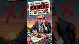 How High-Income Earners Can Slash Tax with Super Salary Sacrificing #superannuation #retirement