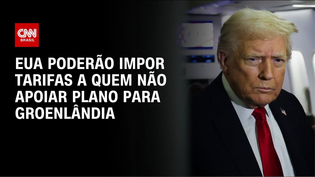 Trump ameaça tarifas a quem discordar sobre Groenlândia | WW