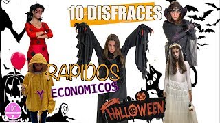 DISFRACES DE HALLOWEEN DE ULTIMO MINUTO!! Rápido y fácil 🎃LA DIVERSION DE MARTINA