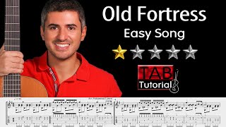 Old Fortress | Classical Guitar Tutorial + Sheet & Tab