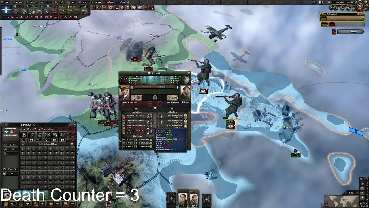 Surviving as Greece in BLACK ICE