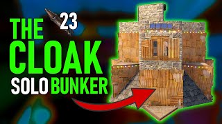 The CLOAK - The BEST SOLO Bunker Base In RUST Base Design 2023