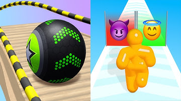 Going Balls VS Tall Man Run - All Levels Gameplay Android iOS Ep 3