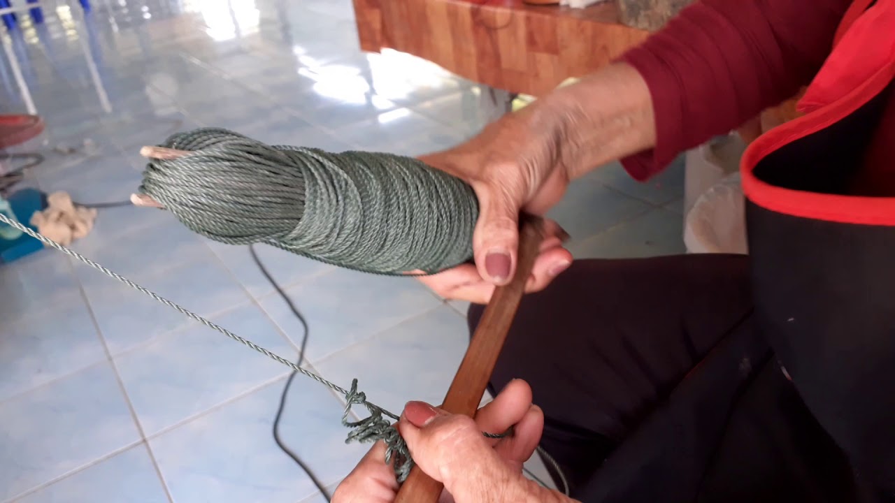 # การทำกระชังปลา(ตอนที่​1)การขึ้นก้นกระชัง (มี 2 ตอน)