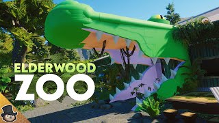 Building A Roadside Reptile House In Planet Zoo | Elderwood Zoo