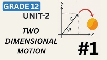 Grade 12 Physics Unit 2 part- 1