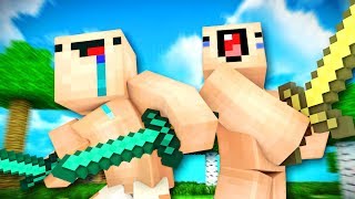 ДВА НУБА ИГРАЮТ В МАЙНКРАФТ! НУБИКИ В БЭДВАРС НА СЕРВЕРЕ ВЛАДУСА MINECRAFT