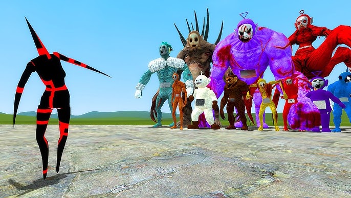 SLENDYTUBBIES 3 VS TREVOR HENDERSON CREATURES!! Garry's Mod