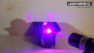 2W 445Nm Blue Laser Pointer Portable Series Vs. Chocolate Sky Technologies