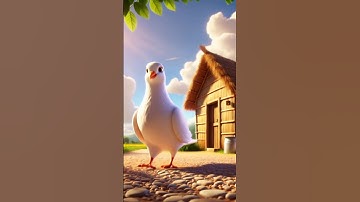 The pigeon planted a guava tree, but the monkeys 😢 broke it | #ai #pegion #monkey