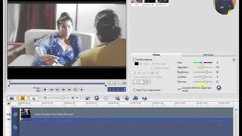 How To Video Color Correction in Ulead Video Studio Tutorial p8 Urdu Hindi